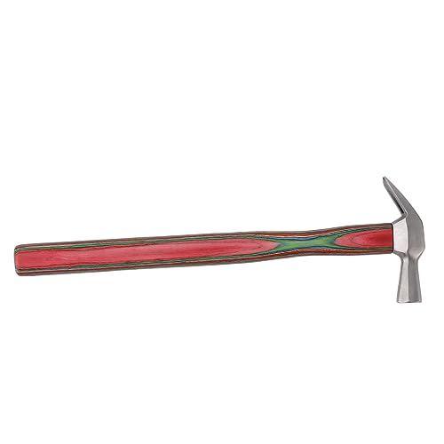 Tbest Professioneller Hufschmied für, Nagelschlaghammer, Magnetischer Hufschmiedhammer mit Holzgriff, Hufeisenhammer aus Stahl für für die Hufpflege von Tbest