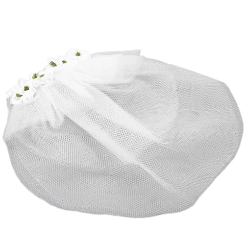 Tbest Schleier Hund Hochzeit Tür, Gewohnheit Hochzeit Hunde,Hund Hochzeit Schleier,Haustier,Haustierbef Haustier Hochzeit Schleier Hund me Kopfschmuck Schleier Clip Haustier Hund Zubehör S (L) von Tbest