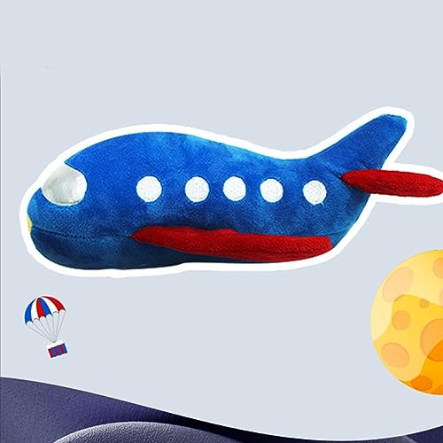Tbest Sepak -Spielzeug, Haustier Kaut P -Flugzeug -Biss Resistant Quietschende Spielzeug Interaktive Angstreduktion Spielzeug für Katogn Tbest Sepak -Spielzeug, Haustier Kaut P -Flugzeug -Biss Resistant Quietschende Spielzeug Interaktive Angstreduktion Spielzeug für Katogn von Tbest