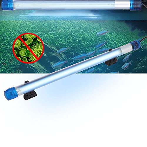 Tbest Tauchbare UV-Licht-Algenbakterien-Tötungslampe für Aquarien, Aquariumbeleuchtung, Aquariumbeleuchtung (11W) von Tbest