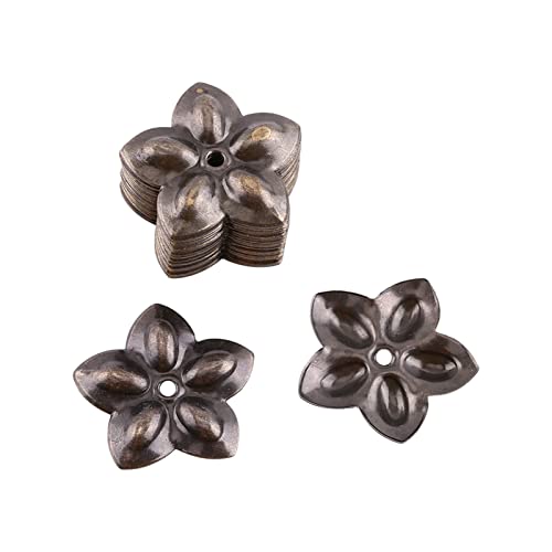 Tbest Vintage Polsternägel Bronze Metallmöbel Sofa Dekorative Taktikschuhe für Möbel, Eisen, 100 Stücke (23 mm) von Tbest