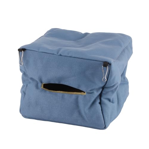 Tbest Winter Warn Pets Beg Blue Papageiennest-Tasche, Hängehängematte für Vögel, Sittichnester, Vogelkäfig, Vogelnest und Vogelhaus (Groß) von Tbest