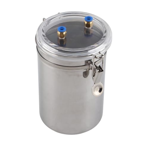 Tbest Ziegenmelkmaschine, Elektrische Pumpe, Ziege M, Heimtierbedarf, 2 L, Elektrische Melkmaschine, Tragbarer Edelstahl-Melker für Kühe, Stecker 110–240 V (für Rinder EU-Stecker) von Tbest
