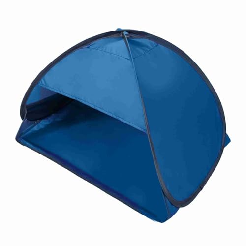 Tragbares Mini-Sonnenschutzdach für Strand, Leichtes Zelt Mit Reißverschlussfach, Netztasche und Touchscreen-Kompatibilität, AUS 190t Silberbeschichtetem Polyestergewie, (80x50x55cm) von Tbest