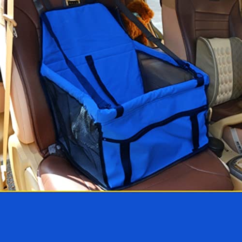 Tbkoly Autositz-Transporttasche für Hunde und Haustiere, wasserdichter Korb, Sicherheitsreise Mesh Hängetaschen, Hundesitztasche, Korb, Katzentransporter von Tbkoly