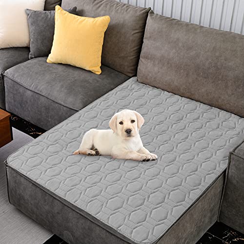 Tcksstex Wasserdichter und rutschfester Hundebettbezug und Haustierdecke, Sofa, Haustierbett, Matte, Auto-Inkontinenz-Matratzenschoner, Möbel, Couchbezug für die meisten Katzen, Hunde, Haustiere < 40 x 50 Hellgrau > Tcksstex Wasserdichter und rutschfester Hundebettbezug und Haustierdecke, Sofa, Haustierbett, Matte, Auto-Inkontinenz-Matratzenschoner, Möbel, Couchbezug für die meisten Katzen, Hunde, Haustiere < 40 x 50 Hellgrau > von Tcksstex