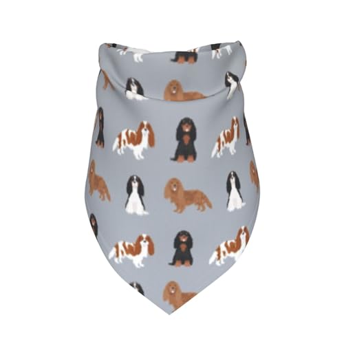Cavalier King Charles Spaniel Hund Gemischt Hundemäntel Hund,Latzschal, Dreieckskapuze, Verstellbarer Haustierschal, waschbare Kapuze, geeignet für kleine, mittelgroße und große Hunde und Katzen Cavalier King Charles Spaniel Hund Gemischt Hundemäntel Hund,Latzschal, Dreieckskapuze, Verstellbarer Haustierschal, waschbare Kapuze, geeignet für kleine, mittelgroße und große Hunde und Katzen von Tcoay