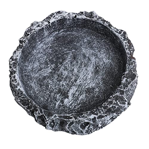 Tcrogsciss Futternapf aus Schiefer für Reptilien, Basking Rock Plattform Reptilien, Futternapf Tcrogsciss Futternapf aus Schiefer für Reptilien, Basking Rock Plattform Reptilien, Futternapf von Tcrogsciss