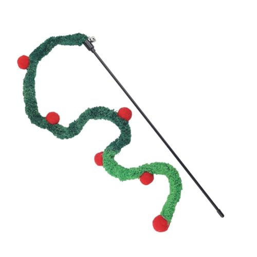 Tdkjfoutr 5-Teiliges Katzenspielzeug mit Federn, Katzen-Teaser-Zauberstab, Interaktives Katzenspielzeug, Lustige Raupe, Bunter Stab, Katzenstab-Spielzeug, Grün, Einfache Installation Tdkjfoutr 5-Teiliges Katzenspielzeug mit Federn, Katzen-Teaser-Zauberstab, Interaktives Katzenspielzeug, Lustige Raupe, Bunter Stab, Katzenstab-Spielzeug, Grün, Einfache Installation von Tdkjfoutr