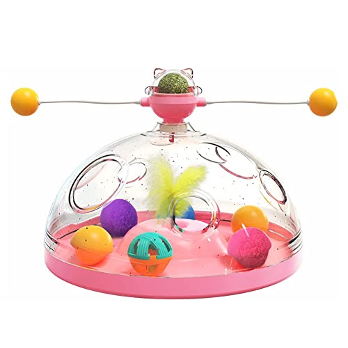 Tdkjfoutr KäTzchenspielzeug, Indoor-KäTzchenspielzeug für KäTzchen, Interaktives KäTzchenspielzeug, Kittenspielzeug für Indoor-KäTzchen, Multifunktionsspielzeug(C) von Tdkjfoutr