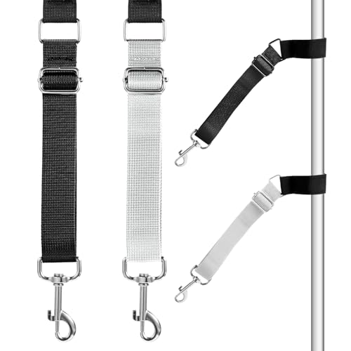 2 x Fellpflegeschlaufe für Hundefriseure, verstellbare Helferschlaufe, sichere, stabile Hunde, Haustier-Verlängerungsgurte, Badenleine, Fellpflege-Arm-Zubehör für kleine und mittelgroße Hunde von Teaaha