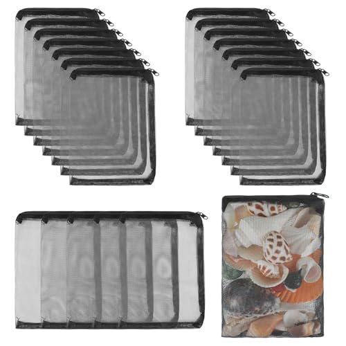 Teaaha 20 Stück Aquarium Filterbeutel, 20.5× 15 cm Filterbeutel Aquarium mit Reißverschluss, Wiederverwendbar Netzbeutel für Aquariensubstrat für Aktivkohle, Biofilterbälle, Filterstein Teaaha 20 Stück Aquarium Filterbeutel, 20.5× 15 cm Filterbeutel Aquarium mit Reißverschluss, Wiederverwendbar Netzbeutel für Aquariensubstrat für Aktivkohle, Biofilterbälle, Filterstein von Teaaha