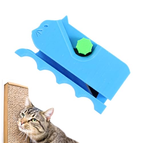 Teaaha Cutter für Katzenkratzer, Kreative Katze Kratzbrett Katzen Kratzen Karton Cutter 3D Gedruckt Kätzchen Geformte Karton Schneidewerkzeug für DIY Projekte Teaaha Cutter für Katzenkratzer, Kreative Katze Kratzbrett Katzen Kratzen Karton Cutter 3D Gedruckt Kätzchen Geformte Karton Schneidewerkzeug für DIY Projekte von Teaaha