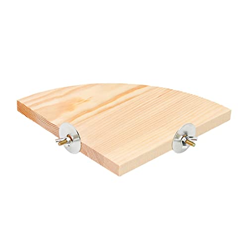 Tebinzi Holzfederbrett | Fächerform Papageienständer Plattform Springboard Sitzstange | Übungskäfig Zubehör Ständer Sitzstange für Igel Wellensittich Nymphensittich Sittiche Tebinzi Holzfederbrett | Fächerform Papageienständer Plattform Springboard Sitzstange | Übungskäfig Zubehör Ständer Sitzstange für Igel Wellensittich Nymphensittich Sittiche von Tebinzi