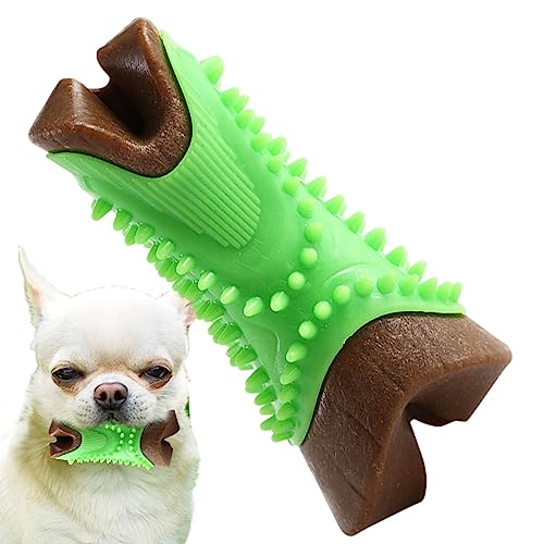 Tebinzi Hundekauspielzeug für kleine Hunde | Kauspielzeug für Hunde, Welpen | Leckerli-Haltespielzeug für Hunde, Backenzahnvorsprünge, Kauspielzeug für Welpen, große Hunde mittlerer Rassen von Tebinzi