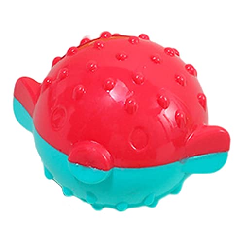 Tebinzi Interaktiver Ball für Hunde - Quietschspielzeug für Hunde für Aggressive Kauer - Lustiges interaktives Spielzeug Hoch hüpfende Bälle für kleine und mittlere Rassen von Tebinzi