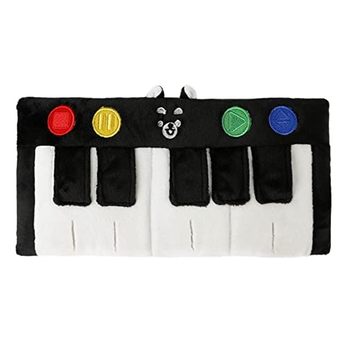 Tebinzi Schnüffelmatte für Hund – Klavierform, interaktives Hunde-Puzzle-Spielzeug fördert natürliche Futtersuchfähigkeiten, IQ-Training, Plüsch-Hundespielzeug, tragbares Tebinzi Schnüffelmatte für Hund – Klavierform, interaktives Hunde-Puzzle-Spielzeug fördert natürliche Futtersuchfähigkeiten, IQ-Training, Plüsch-Hundespielzeug, tragbares von Tebinzi