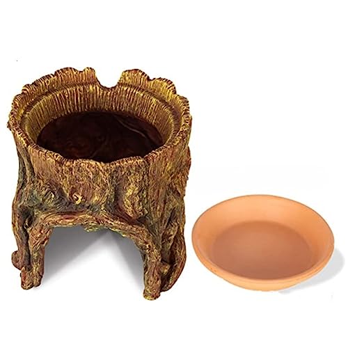 Reptile Hide and Caves, Resin Reptile Simulation Rock with Clay Water Moisture Keeping, Leopard Gecko Tank Accessories Reptile Hide Rock Reptile Hide and Caves, Resin Reptile Simulation Rock with Clay Water Moisture Keeping, Leopard Gecko Tank Accessories Reptile Hide Rock von Techigher