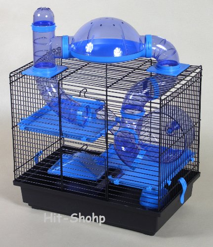 Hamsterkäfig teddy lux blau 41x27x39 Hamsterkäfig teddy lux blau 41x27x39 von Teddy lux Rocky