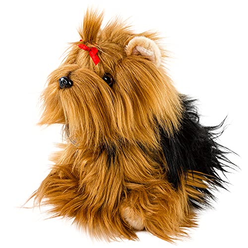 Kuscheltier Yorkshire Terrier sitzend 28 cm braun schwarz Plüschtier Hund Plüschhund flauschig Kuscheltier Yorkshire Terrier sitzend 28 cm braun schwarz Plüschtier Hund Plüschhund flauschig von Teddys Rothenburg