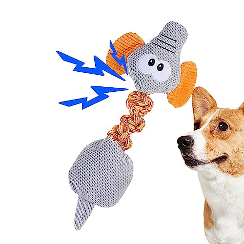 Tedious Haustiere Plüschspielzeug mit Geräuschen, Kauspielzeug für Hunde - Hundespielzeug in Tierform mit Sound | Welpengeräusche erzeugendes Spielzeug zur Zahnreinigung für Wohnzimmer, Camping, von Tedious