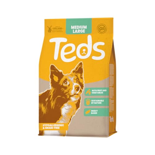 Teds Insect Based Adult mittelgroße/große rassen hundefutter von Teds