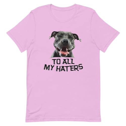 Lustiges grafisches Haustier cooles Hundeliebhaber T-Shirt | Urkomisch für alle meine Hasser, Lila, XL Lustiges grafisches Haustier cooles Hundeliebhaber T-Shirt | Urkomisch für alle meine Hasser, Lila, XL von Teegarb Letter Blanket