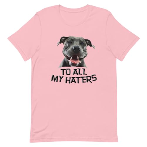 Lustiges grafisches Haustier cooles Hundeliebhaber T-Shirt | Urkomisch für alle meine Hasser, new pink, M Lustiges grafisches Haustier cooles Hundeliebhaber T-Shirt | Urkomisch für alle meine Hasser, new pink, M von Teegarb Letter Blanket