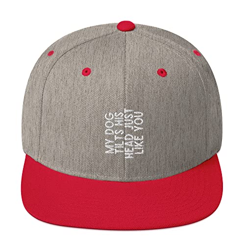 Snapback-Hut, Hunde-Enthusiasten, Fellpfote, Eltern, Welpen, Liebhaber, humorvoll, bewundern, Vorderpfote, Rennhut, Grau meliert, Einheitsgröße Snapback-Hut, Hunde-Enthusiasten, Fellpfote, Eltern, Welpen, Liebhaber, humorvoll, bewundern, Vorderpfote, Rennhut, Grau meliert, Einheitsgröße von Teegarb Letter Blanket