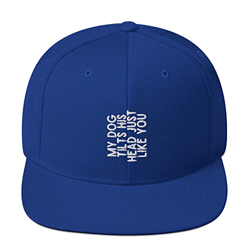 Snapback-Hut, Hunde-Enthusiasten, Fellpfote, Eltern, Welpen, Liebhaber, humorvoll, bewundern, Vorderpfote, Rennhut, Königsblau, Einheitsgröße Snapback-Hut, Hunde-Enthusiasten, Fellpfote, Eltern, Welpen, Liebhaber, humorvoll, bewundern, Vorderpfote, Rennhut, Königsblau, Einheitsgröße von Teegarb Letter Blanket