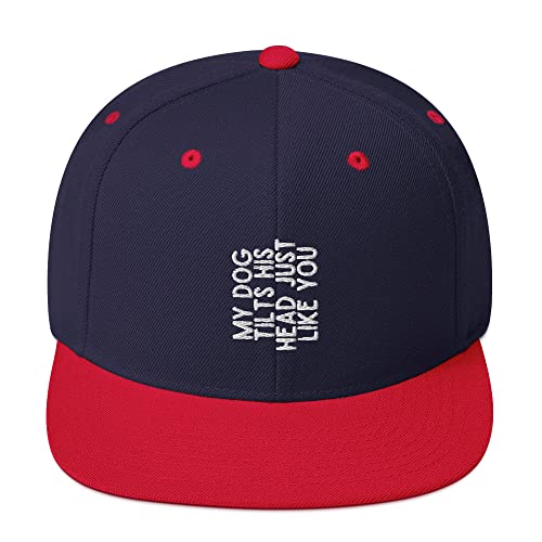 Snapback-Hut, Hunde-Enthusiasten, Fellpfote, Eltern, Welpen, Liebhaber, humorvoll, bewundern, Vorderpfote, Rennhut, Marineblau/Rot, Einheitsgröße Snapback-Hut, Hunde-Enthusiasten, Fellpfote, Eltern, Welpen, Liebhaber, humorvoll, bewundern, Vorderpfote, Rennhut, Marineblau/Rot, Einheitsgröße von Teegarb Letter Blanket