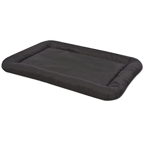 Teenpull Hundebett XL Schwarz, 84x52cm, Wasserabweisend, rutschfest, Robustes Oxford-Gewebe für Hunde Katzen, Gemütlicher Schlafplatz Innenbereich Teenpull Hundebett XL Schwarz, 84x52cm, Wasserabweisend, rutschfest, Robustes Oxford-Gewebe für Hunde Katzen, Gemütlicher Schlafplatz Innenbereich von Teenpull
