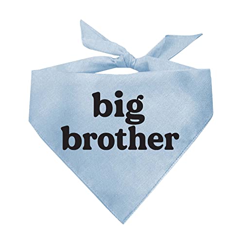 Big Brother Hundehalstuch (887, Babyblau, Einheitsgröße) von Tees & Tails