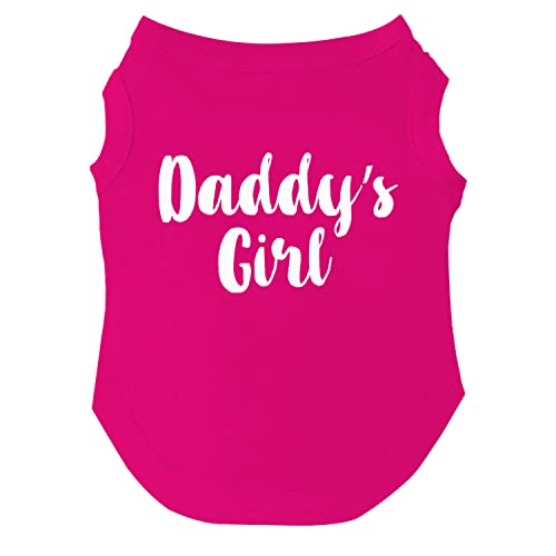 Daddy's Girl Valentinstags-Hunde-T-Shirt, Größen für Welpen, Spielzeug und große Rassen, Hot Pink, Größe XL 5 Daddy's Girl Valentinstags-Hunde-T-Shirt, Größen für Welpen, Spielzeug und große Rassen, Hot Pink, Größe XL 5 von Tees & Tails