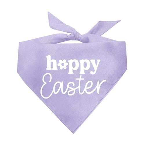 Hundehalstuch "Happy Easter", Lavendel, OS 1217 Hundehalstuch "Happy Easter", Lavendel, OS 1217 von Tees & Tails