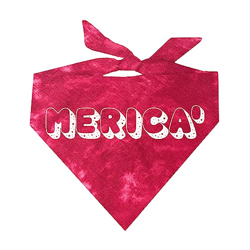 Merica' Fourth of Juli Hundehalstuch, dreieckig, verschiedene Farben von Tees & Tails