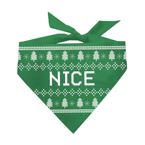 Nice Ugly Sweater Hundehalstuch für Weihnachten, Grün, OS 1164 Nice Ugly Sweater Hundehalstuch für Weihnachten, Grün, OS 1164 von Tees & Tails