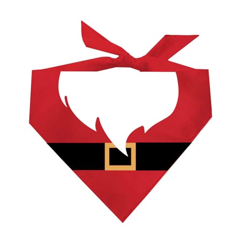Santa Paws Weihnachtsmann-Kostüm, Hundehalstuch, Rot, OS 1166 Santa Paws Weihnachtsmann-Kostüm, Hundehalstuch, Rot, OS 1166 von Tees & Tails