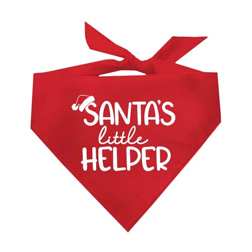 Santa's Little Helper Hundehalstuch, Rentier, verschiedene Farben von Tees & Tails