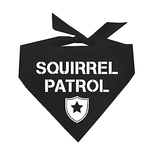 Squirrel Patrol Hundehalstuch, verschiedene Farben von Tees & Tails