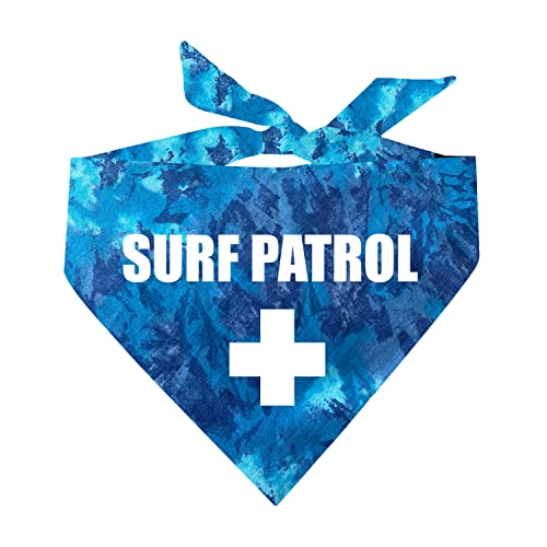Surf Patrol Hundehalstuch, dreieckig, verschiedene Farben von Tees & Tails