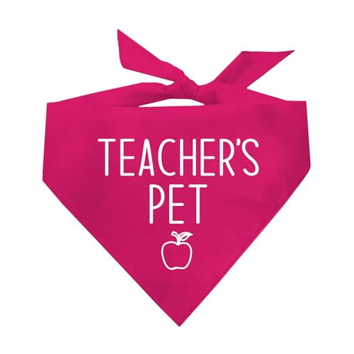 Teacher's Pet Hundehalstuch, dreieckig, verschiedene Farben von Tees & Tails