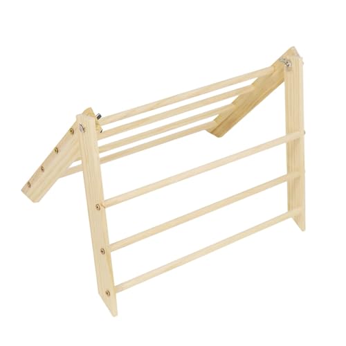 Hühnerstange aus Holz für Hinterhof-Hühner, Papageien und Babyküken – Roosting Bar Spielzeug von Teesea