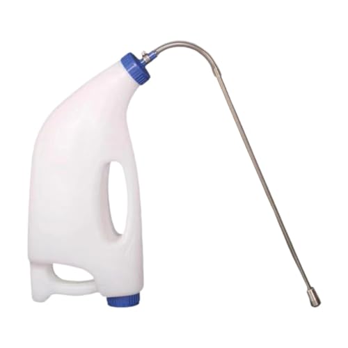 Kalb Feeder 4L Milchflasche mit Griff für Bauernhoftiere, Schafe, Lämmer, Welpen von Teesea