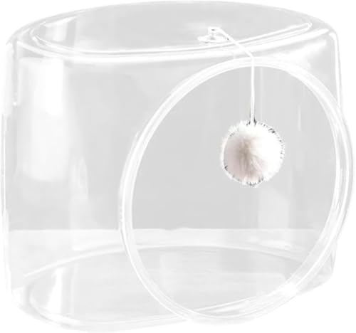 Katzen Höhle Bett Indoor Katzen Haus Atmungsaktiv Klar Tragbar Haustier Schlafen Bett Hundenest für Kleine Hunde Kätzchen Kitty Kaninchen Quadrat A Katzen Höhle Bett Indoor Katzen Haus Atmungsaktiv Klar Tragbar Haustier Schlafen Bett Hundenest für Kleine Hunde Kätzchen Kitty Kaninchen Quadrat A von Teesea