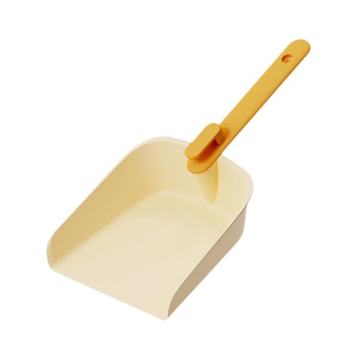 Katzenstreu-Löffel, neuer Sand-Siebreiniger, Substratlöffel, Katzensand, Toilette, schnelles Sieben, Haustierbedarf, Streuschaufel, Gelb (gelb) von Teesea