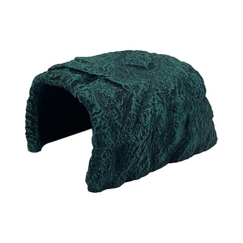 Reptilien-Versteck für Aquarium, Dekoration, Landschaftsdekoration, Reptilienversteck Stein, Schildkrötenversteck, Höhle für kleine Fische, Garnelen von Teesea