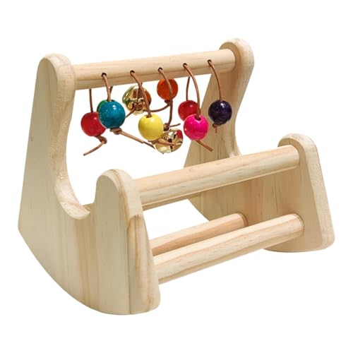 Schaukelvogel-Sitzstange, Spielzeug für Papageien, Aras, Kakadus, Sittiche Schaukelvogel-Sitzstange, Spielzeug für Papageien, Aras, Kakadus, Sittiche von Teesea