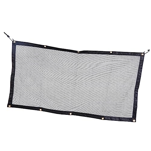 Teesea Haustier-Auto-Barriernetz – Hunde-Netz-Trennwand für Auto, schwarz, 114,3 cm von Teesea