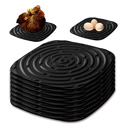 8 Stück Weiche Nistunterlagen Für Hühnerstall, Hühnerboxen Coop, 30 cm Huhnistkasten Wiederverwendbare Nistmatten, Hühnerstall, Zubehör Zum Schutz Von Hühnerstall Und Eiern (Schwarz) 8 Stück Weiche Nistunterlagen Für Hühnerstall, Hühnerboxen Coop, 30 cm Huhnistkasten Wiederverwendbare Nistmatten, Hühnerstall, Zubehör Zum Schutz Von Hühnerstall Und Eiern (Schwarz) von Tefola